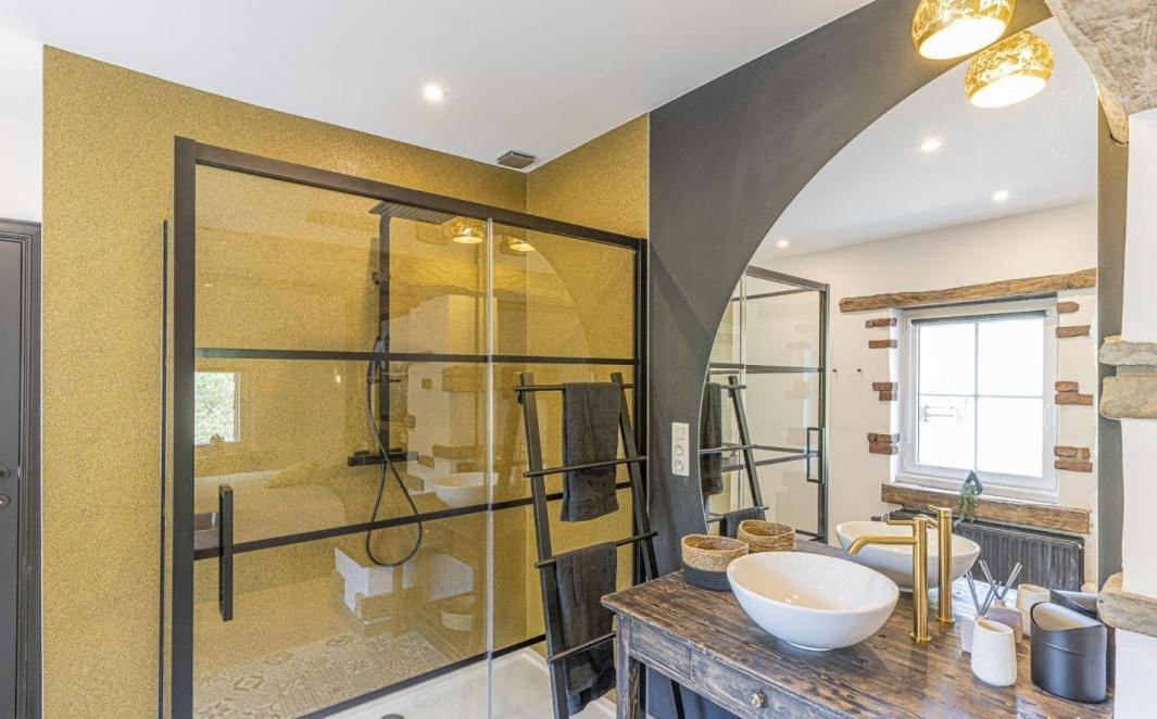 Le Gite Des Platanes Spa Ngoại thất bức ảnh